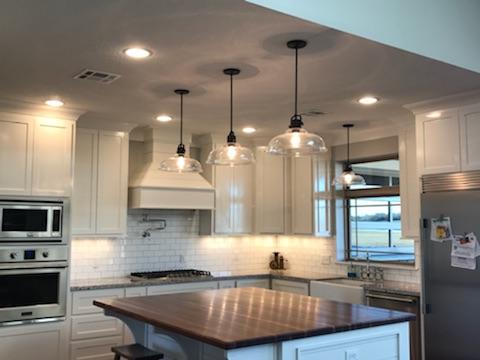 Kitchen with Recessed lighting