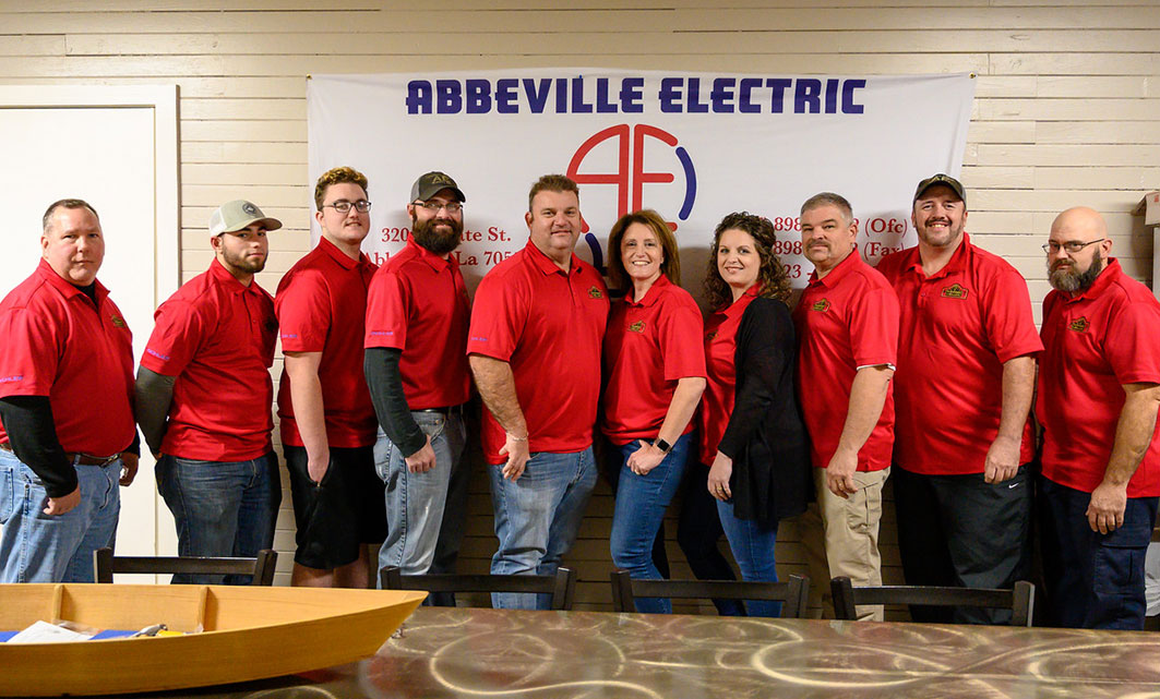 The Abbeville Family - group photo