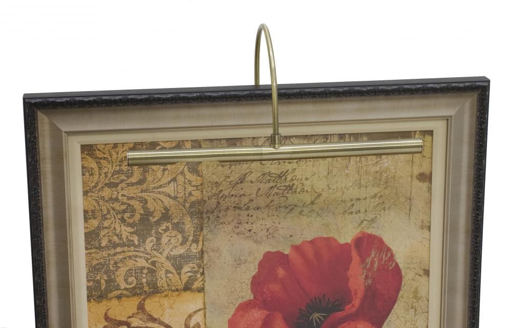 Advent Profile LED 16" Antique Brass Plug-In Picture Lights