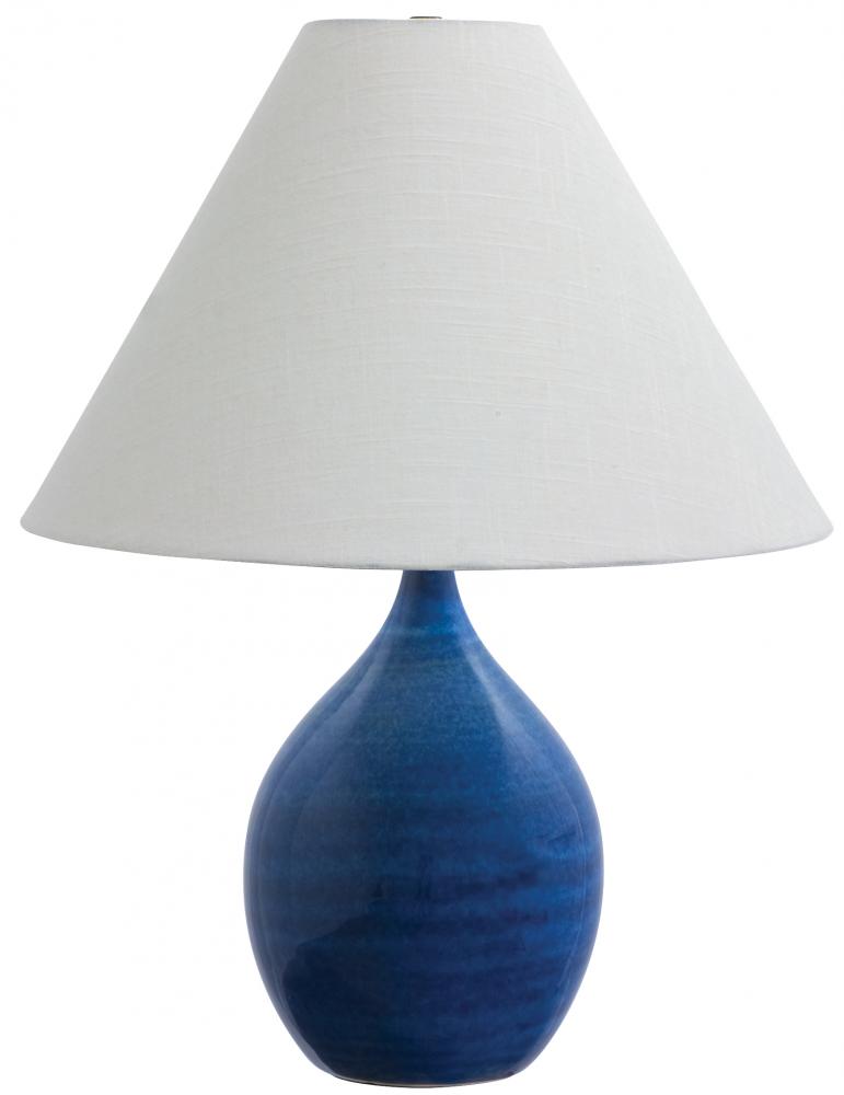 Scatchard 22.5" Stoneware Table Lamps in Green Matte