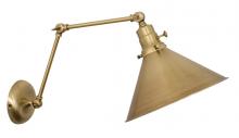 House of Troy OT625-AB - Otis Double Arm Antique Brass Wall Sconce