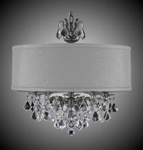 American Brass & Crystal CH6512-A-23S-ST-HL - 5 Light Llydia Chandelier