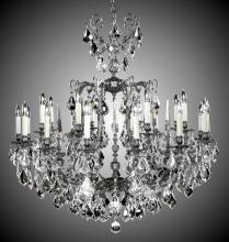 American Brass & Crystal CH7038-O-23S-PI - 16+8 Light Parisian Chandelier