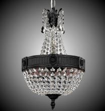 American Brass & Crystal CH8001-P-23S - 3 Light Valencia Chandelier