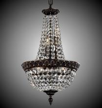 American Brass & Crystal CH8512-P-23S - 12"W - 6 Light Corinthian Chandelier
