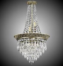 American Brass & Crystal CH8715-U-08G - 15"W - 6 Light Corinthian SPIRE Chandelier