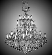 American Brass & Crystal CH9327-A-03G-PI - 60 Light Elise Chandelier
