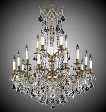 American Brass & Crystal CH9865-O-10W-ST - 5+15 Light Sterling Chandelier