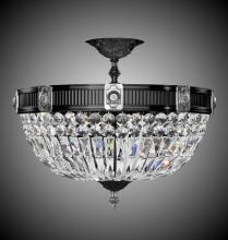 American Brass & Crystal FM2153-P-21S - 9 Light Finisterra Semi Flush