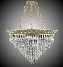 American Brass & Crystal PD8319-U-05S - 19"W 6 Light Corinthian SPIRE Pendant