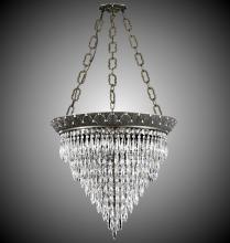 American Brass & Crystal PD8322-U-10G - 22"W 6 Light Corinthian SPIRE Pendant