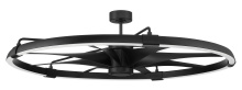 Craftmade AXL57FB8 - 57" Overall, 52" Ceiling Fan w/Wi-Fi, Blades & LED Light Kit, Damp Rated