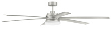 Craftmade CLZ72PN6 - 72" Ceiling Fan w/Wi-Fi, DC Motor, Blades, LED Light Kit, Damp Rated