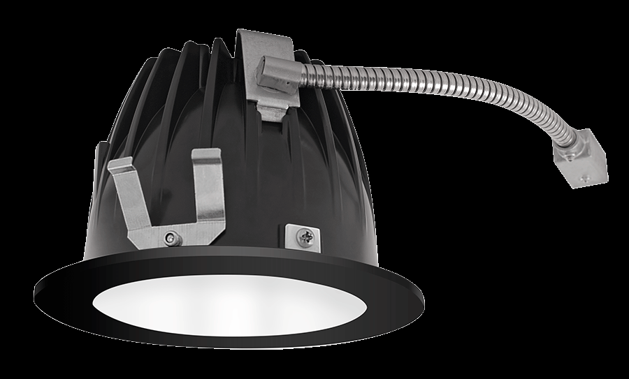 RECESSED DOWNLIGHTS 12 LUMENS NDLED4RD 4 INCH ROUND UNIVERSAL DIMMING 80 DEGREE BEAM SPREAD 3500K