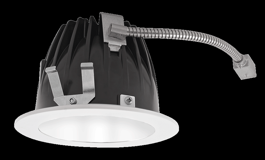 RECESSED DOWNLIGHTS 20 LUMENS NDLED6RD 6 INCH ROUND UNIVERSAL DIMMING 80 DEGREE BEAM SPREAD 3500K