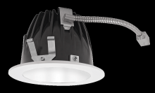 RAB Lighting NDLED6RD-80YN-W-W - RECESSED DOWNLIGHTS 20 LUMENS NDLED6RD 6 INCH ROUND UNIVERSAL DIMMING 80 DEGREE BEAM SPREAD 3500K
