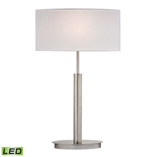 ELK Home Plus D2549-LED - Port Elizabeth Table Lamp in Satin Nickel - LED