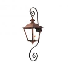 Primo Gas Lanterns JL-27G_TSBS - Gas w/Top and Bottom Scrolls