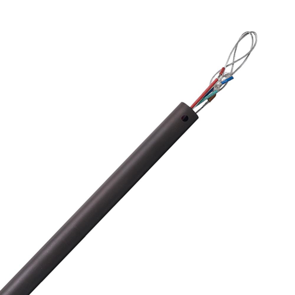 Downrod, 12 IN Oil Rubbed Bronze, C/W Wiring Harness